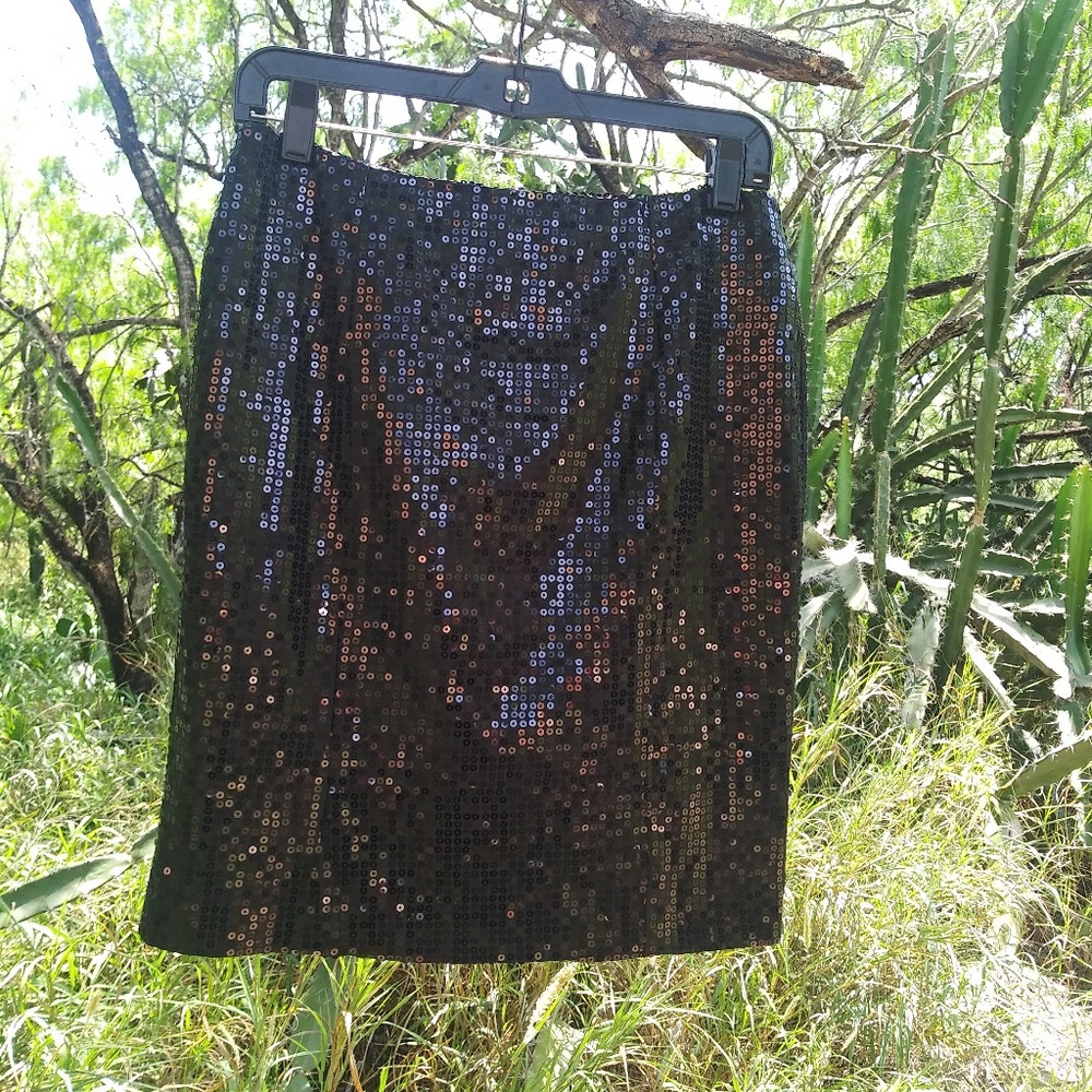 Vintage sequence skirt